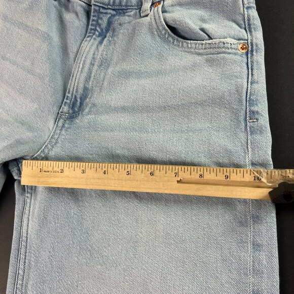 Rails Jeans Women's 26x26* Angeleno Crop Ultra Wide Leg Light Blue Denim Tag 24 - Picture 14 of 16